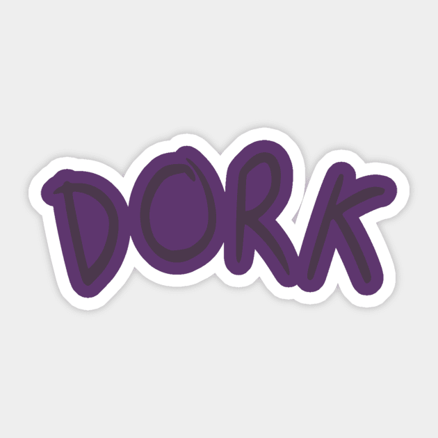 dorkboy Sticker by unlinedpapers